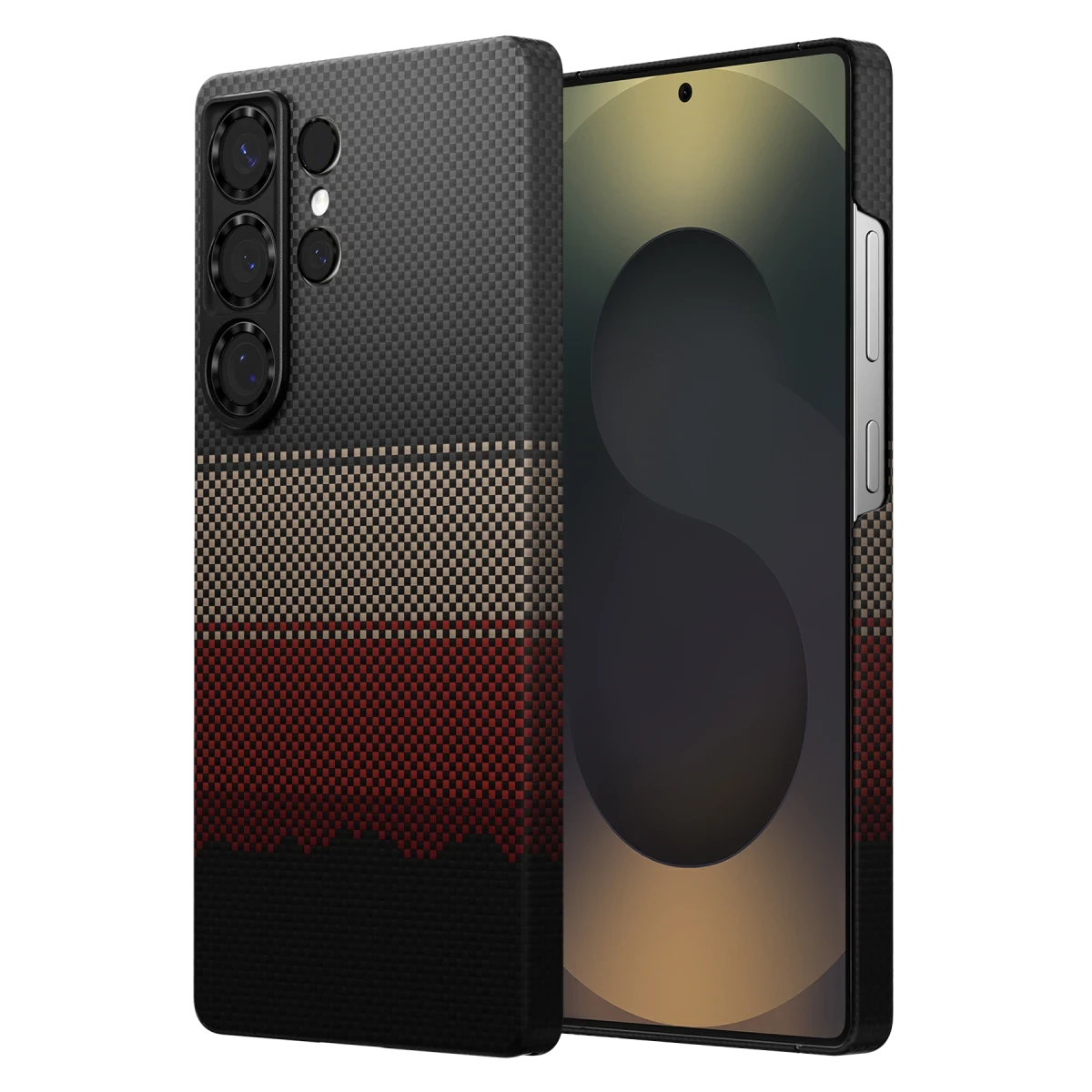 Keephone Samsung S25 Ultra Kevlar Seanova Magsafe Kılıf - Gün Işığı