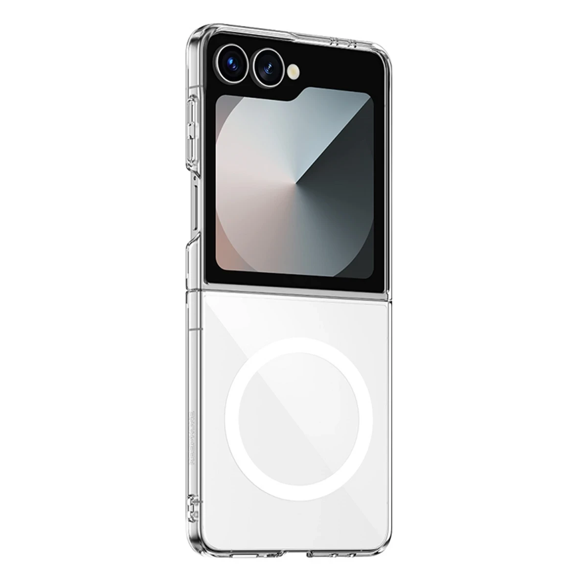 Keephone Samsung Galaxy Z Flip 7 X-Crystal Slim Magsafe Kılıf - Şeffaf