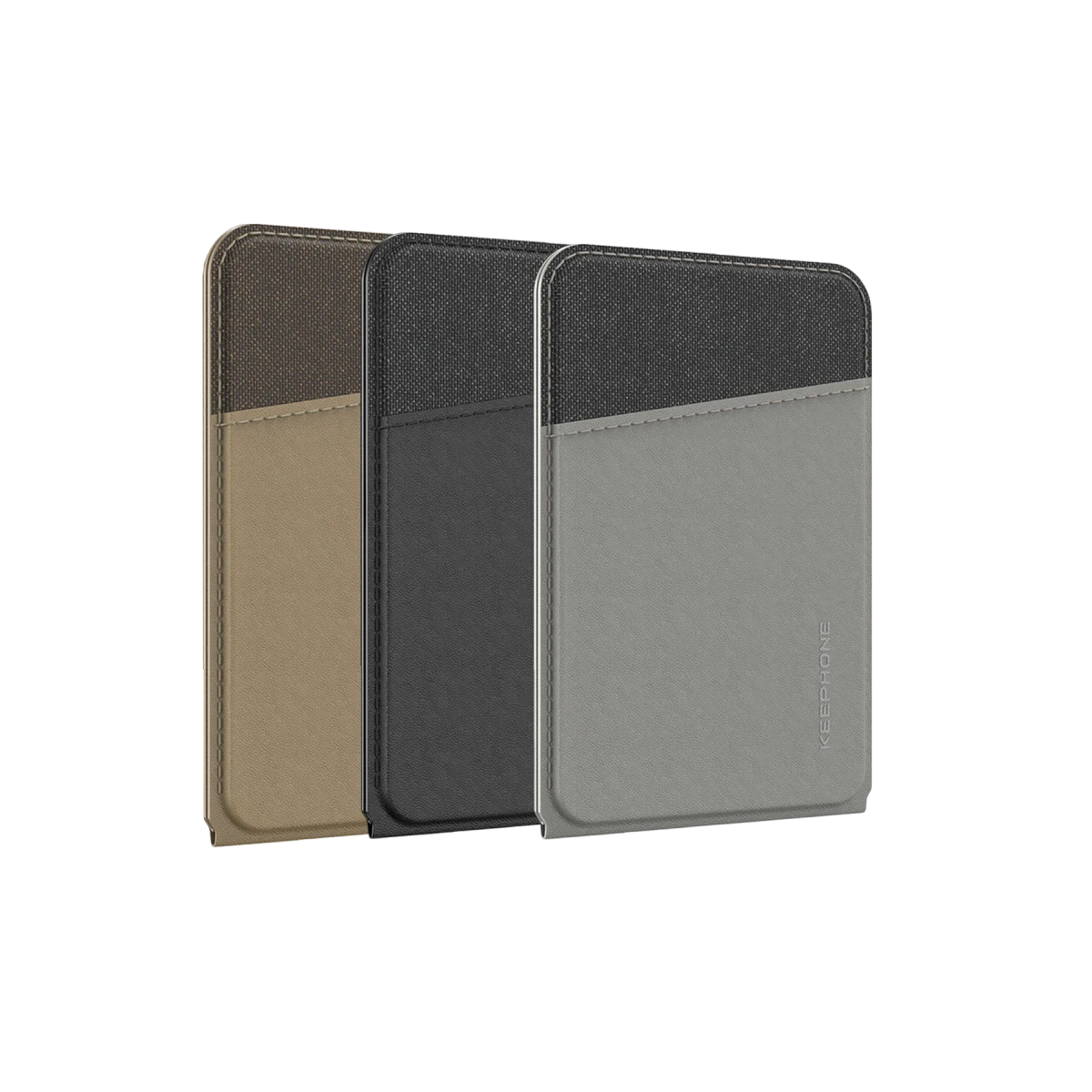 Keephone Snappi Stant Özellikli Magsafe Kartlık - Çöl Titanyum