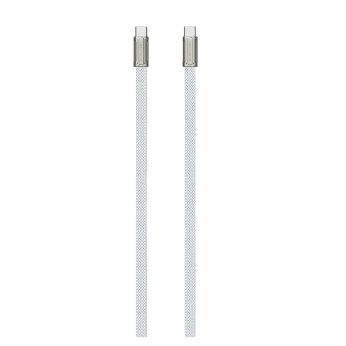 Keephone Weaveport 1.2M 60W  Type-C to Type-C PD Hızlı Şarj Data Kablosu - Titanyum